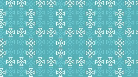 Triangle Circles Pattern Stock Illustration