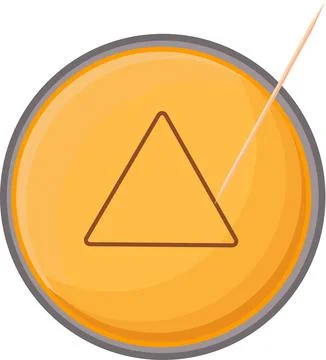 Triangle. A collection of sugar toffees, sweets. Stock Illustration