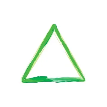 Triangle color abstract shape frame vector art Stock Illustration