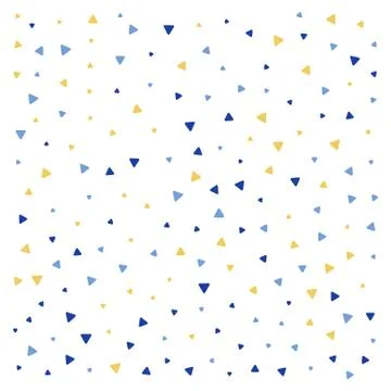 Triangle colorful seamless pattern Stock Illustration