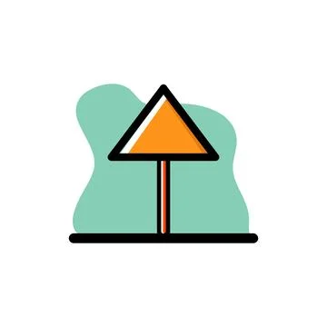 Triangle Conceptual Vector Illustration Design Icon Stock Illustration