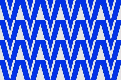 Triangle Design Blue Geometric Pattern Background Illustrazione stock
