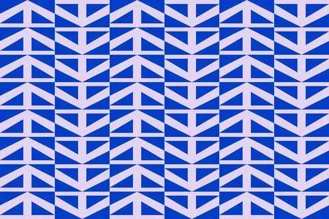 Triangle Design Blue Geometric Pattern Background イラスト素材