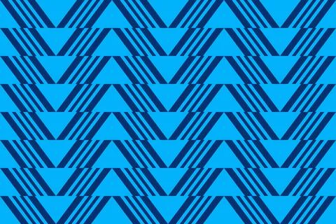 Triangle Design Blue Geometric Pattern Background 스톡 일러스트