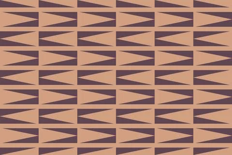 Triangle Design Brown Geometric Pattern Background イラスト素材