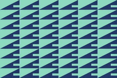 Triangle Design Green Geometric Pattern Background 스톡 일러스트