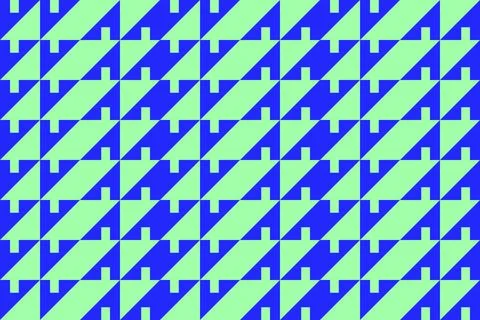 Triangle Design Green Geometric Pattern Background イラスト素材