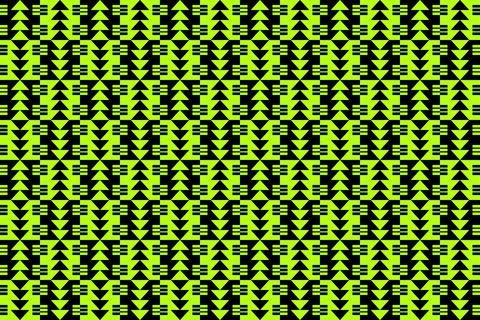 Triangle Design Green Geometric Pattern Background イラスト素材