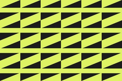 Triangle Design Green Geometric Pattern Background Stock Illustration