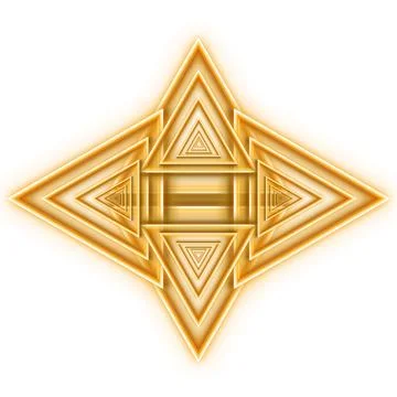 Triangle design. Stock Illustration