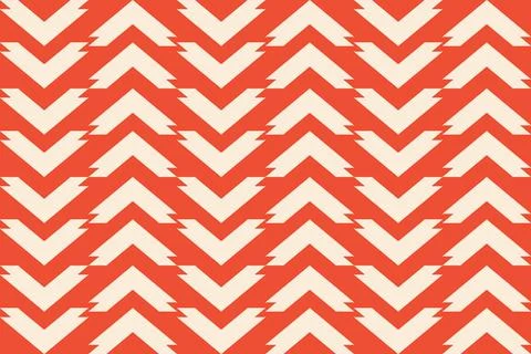 Triangle Design Orange Geometric Pattern Background イラスト素材