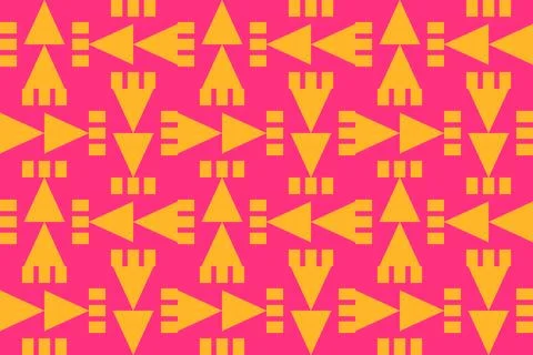 Triangle Design Orange Geometric Pattern Background 스톡 일러스트