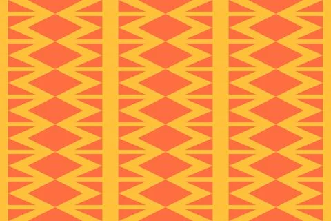 Triangle Design Orange Geometric Pattern Background Illustrazione stock