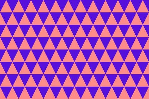 Triangle Design Orange Geometric Pattern Background イラスト素材