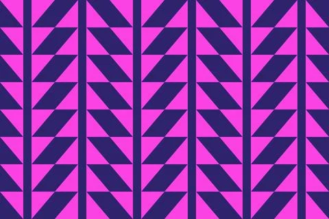 Triangle Design Purple Geometric Pattern Background Stock Illustration