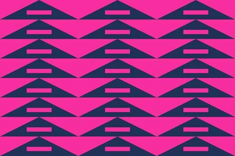 Triangle Design Red Geometric Pattern Background Illustrazione stock