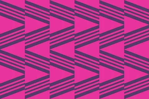 Triangle Design Red Geometric Pattern Background Stock Illustration