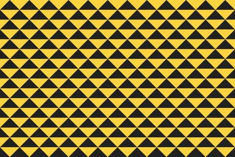 Triangle Design Yellow Geometric Pattern Background Illustrazione stock