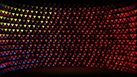 Triangle dhoom shimmer background Stock Footage 155342009
