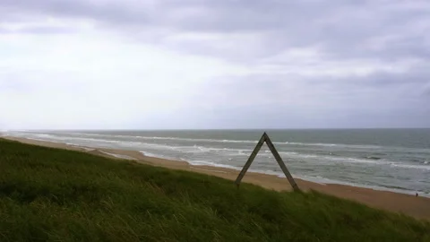 Triangle in the Dune Stock Footage 161021673