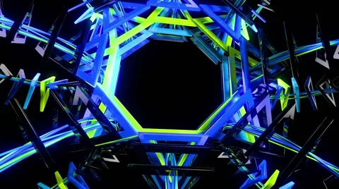 Triangle Dynamo Loop 5 Stock Footage 59161774