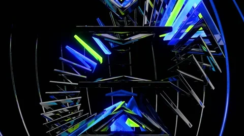Triangle Dynamo Loop 8 Stock-Footage 59160787