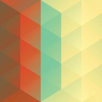 Triangle Faceted Background Stock Illustration