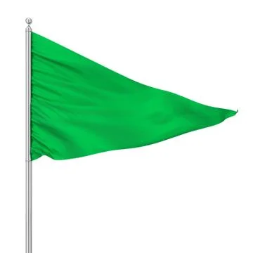 Triangle flag Stock Illustration