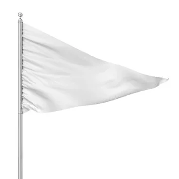 Triangle flag Stock Illustration