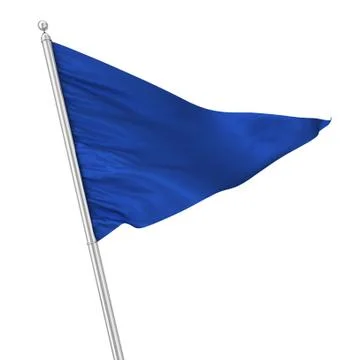 Triangle flag Stock Illustration
