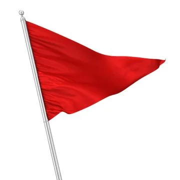 Triangle flag Stock Illustration