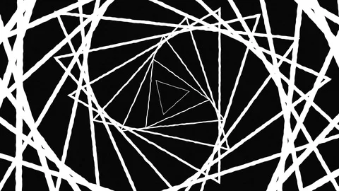 Triangle Stock Footage 124867667