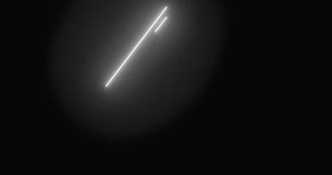 Triangle frame contouring appearing from the neon glowing lines and with an Stock Footage 104508816