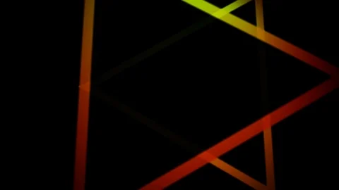 Triangle fying lines Stock-Footage 95308050