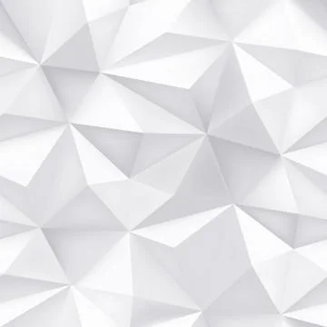 Triangle geometric abstract pattern vector halftone mosaic texture seamless b Stock Illustration