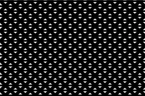 Triangle - geometric abstract vector pattern Stock Illustration