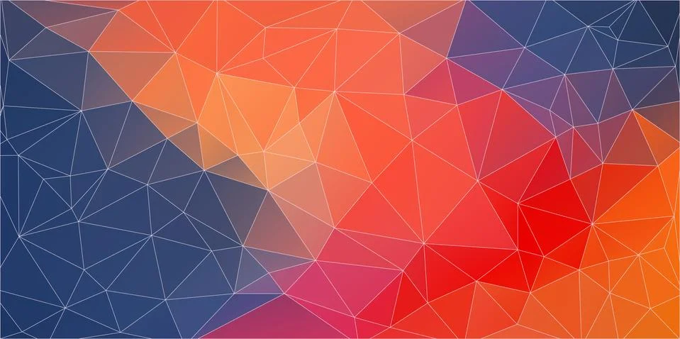Triangle geometric background. Abstract shapes composition. vector. Stock Illustration