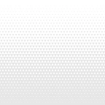 Triangle geometric pattern vector seamless abstract white halftone minimal gr 스톡 일러스트