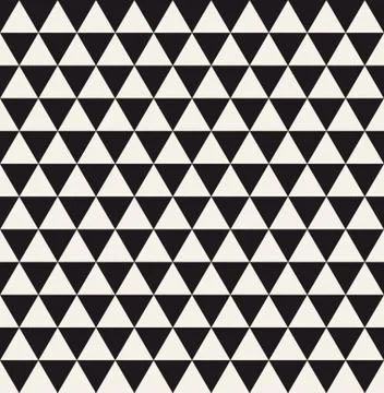 Triangle geometric seamless pattern イラスト素材