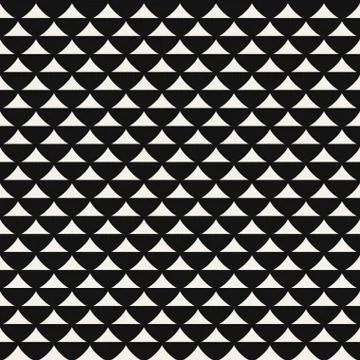 Triangle geometric seamless pattern イラスト素材