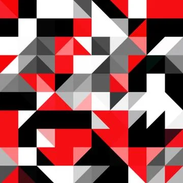 Triangle geometric shapes. Stock Illustration