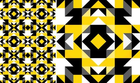 Triangle geometric shapes. 스톡 일러스트