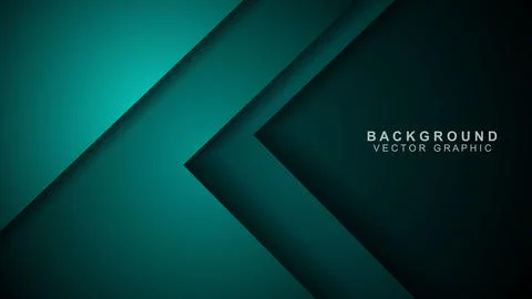 Triangle geometric vector background overlap layer on black space for text .. Stockillustratie