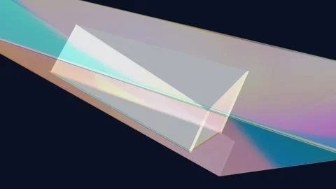Triangle Glass Motion Rotate Up Down Vidéo 334097968