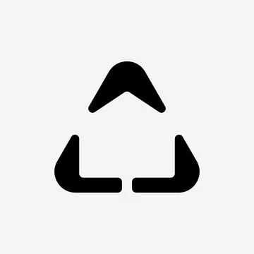 Triangle home Stock Illustration