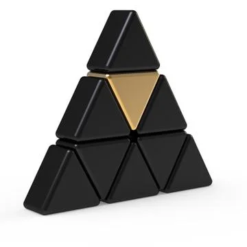 Triangle icon Stock Illustration