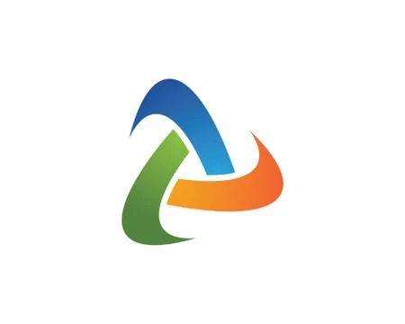 Triangle icon vector design Stock Illustration