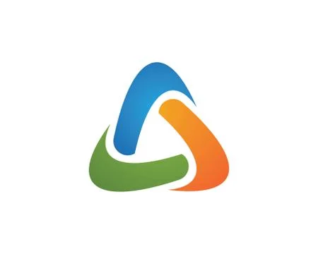 Triangle icon vector design Stock Illustration