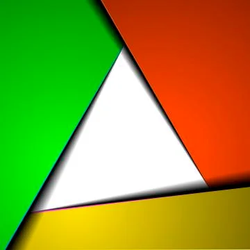 Triangle infographic Stock Illustration