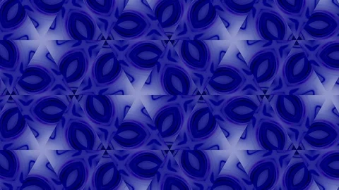 Triangle Kaleidoscope Stock Footage 122180711